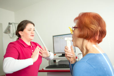 Lungenfunktionstest (Spirometrie)